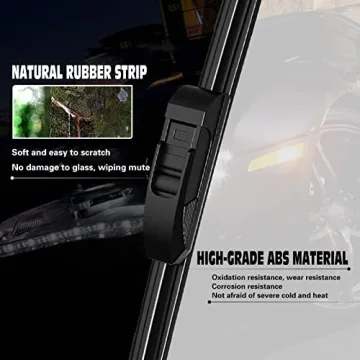 Premium All-Season J-Hook 22'' Wiper Blades Set