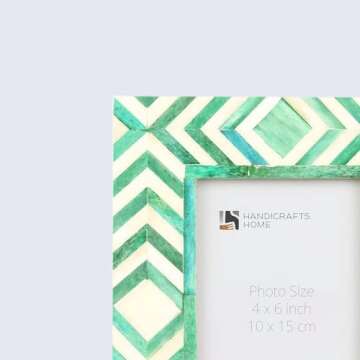 Vintage Farmhouse 4x6 Picture Frame - Handcrafted Decor