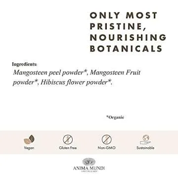 Organic Mangosteen Hibiscus Powder for Skin & Immunity