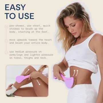 Skinny Confidential Butter Brush Exfoliating Back Scrubber for Radiant Skin