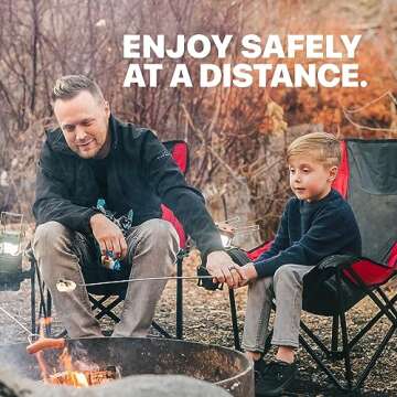 MalloMe Smores Sticks 32" - Perfect for Campfires and BBQ