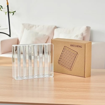 Stylish WECHENG Makeup Organizer for Eyeshadow and Lipstick