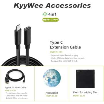 hp 17.3" FHD Business Laptop Computer, 32GB RAM, 1TB PCIe SSD, 12th Intel 6-Core i3-1215U(Up to 4.4GHz, Beat i5-1125G4), Type-C, HDMI, Win 11 Home, WiFi, Webcam, Numpad, W/GM Accessories