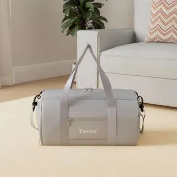 BALEINE Gym Bag for Women and Men, Small Duffel Bag for Sports, Gyms and Weekend Getaway, Waterproof...
