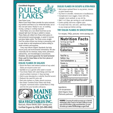 Organic Dulse Flakes from Maine Coast Sea Vegetables