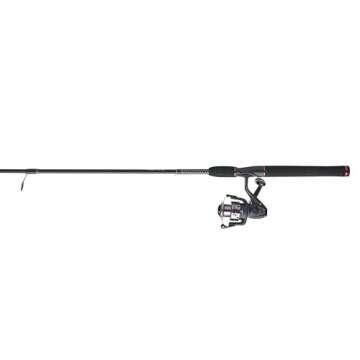 Ugly Stik 5’ GX2 Travel Spinning Fishing Rod and Reel Spinning Combo, Ugly Tech Construction with Clear Tip Design, 5’ 3-Piece Rod, Strong and Sensitive