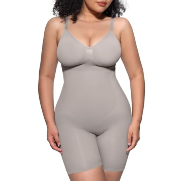 PUMIEY Shapewear Bodysuit: Ultimate Tummy Control and Comfort
