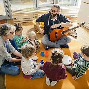 Augshy 40PC Colorful Egg Shakers for Kids Musical Fun