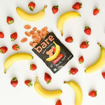 bare Baked Strawberry Banana Chips, 2.7oz