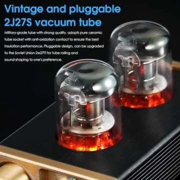 Nobsound E6 Direct Heated Vacuum Tube Preamp Class A Stereo Audio Pre-Amplifier