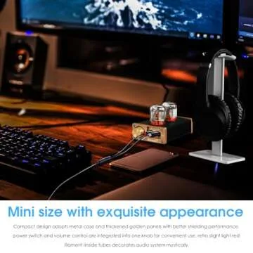 Nobsound E6 Direct Heated Vacuum Tube Preamp Class A Stereo Audio Pre-Amplifier