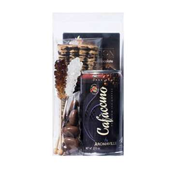 Hammont Clear PET Plastic Storage Boxes - 8 Pack for Gifting and Events