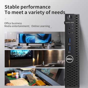 Dell OptiPlex 3050 Micro Desktop with 24" Monitor
