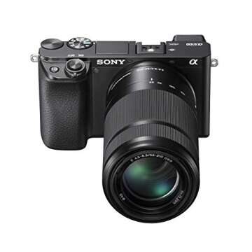 Sony Alpha A6100 Camera with Dual Zoom Lenses - Renewed