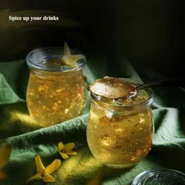 Edible Gold Leaf Sheets, 24K Cake Decoration Baking Gold Foil, Food Gold Paper for Cooking, Dessert, Craft Art, Cake Decoration