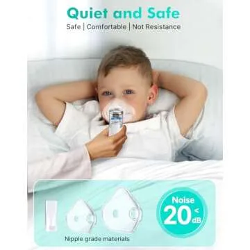 Portable Nebulizer for Easy Breathing at Home or Travel