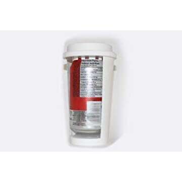 Trinken Lids - The Ultimate Stealth Cooler Snaps On Top Of Cans, Suspends in Cup, Insulates and Hides Keeping Drinks Cold and Discrete (White)