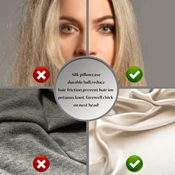 Silk Pillowcase Set of 2 for Luxurious Sleep Experience