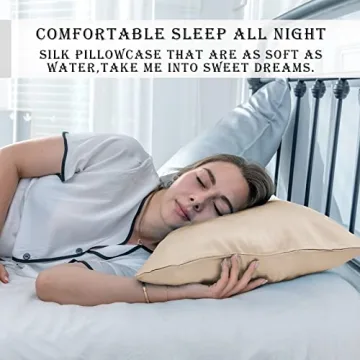 Silk Pillowcase Set of 2 for Luxurious Sleep Experience