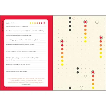 Habits Journal for Tracking and Achieving Goals