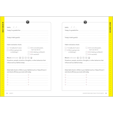 Habits Journal for Tracking and Achieving Goals