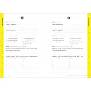 Habits Journal for Tracking and Achieving Goals
