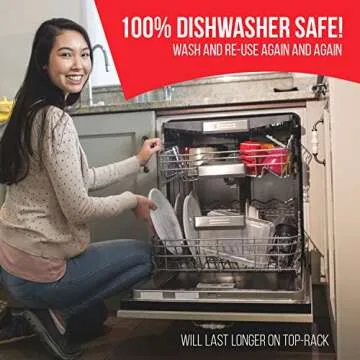 MESS Erasable Labels for Kitchens (96-Pack) Kitchen and Pantry Labels That Erase! - Freezer and Fridge White Dry Erase Labels - Labels for Jars - Food Labels for Containers