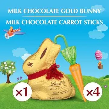 Lindt Gold Bunny & Carrot Sticks – Gourmet Chocolate Gift