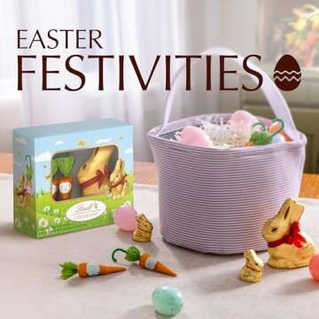 Lindt Gold Bunny & Carrot Sticks – Gourmet Chocolate Gift