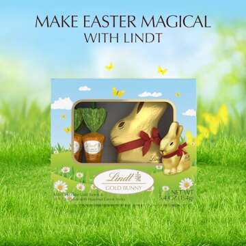 Lindt Gold Bunny & Carrot Sticks – Gourmet Chocolate Gift