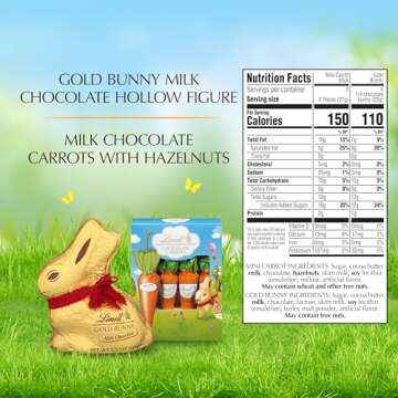 Lindt Gold Bunny & Carrot Sticks – Gourmet Chocolate Gift