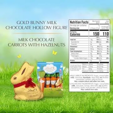 Lindt Gold Bunny & Carrot Sticks – Gourmet Chocolate Gift