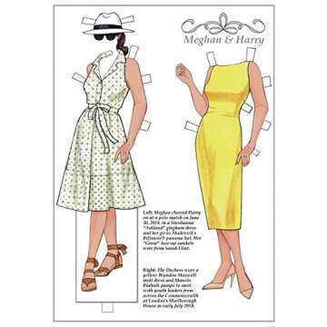 Harry and Meghan The Wedding Paper Dolls (Dover Royal Paper Dolls)