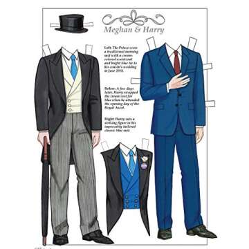 Harry and Meghan The Wedding Paper Dolls (Dover Royal Paper Dolls)