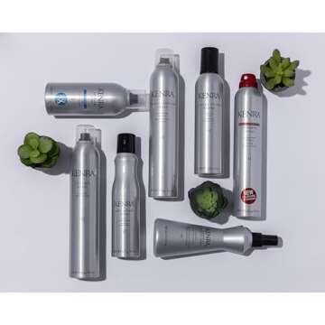 Kenra Thermal Styling Spray 19 | Heat Protection Spray | Firm Hold Heat-Activated Spray | Tames Frizz, Flyaways & Adds Shine | All Hair Types | 10 fl. Oz
