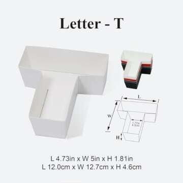 Geoto TEACH Letter Gift Boxes - Perfect Teacher's Day Gift