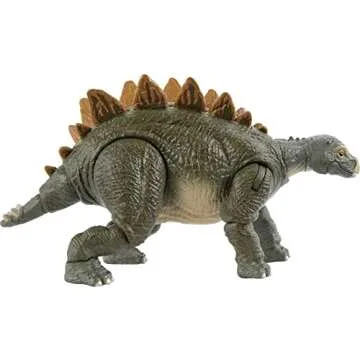 Mattel Jurassic World The Lost World Hammond Collection Dinosaur Action Figure, Juvenile Stegosaurus Dino Toy with Articulation, 3.75 Inches Tall