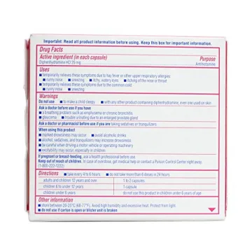 Benadryl Dye-Free Allergy Liqui-Gels Fast Relief 24 ct