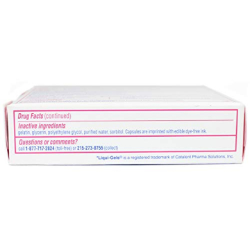 Benadryl Dye-Free Allergy Liqui-Gels Fast Relief 24 ct