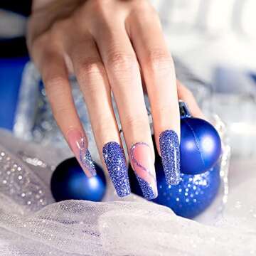 RARJSM Reflective Glitter Gel Nail Polish Set of 6 Colors,Neon Pink Sparkle Orange Purple Blue Silver Shimmer Pigments Glitter Flash Disco Effect Nail Gel Polish 7.5ml UV LED Curing for Home Salon