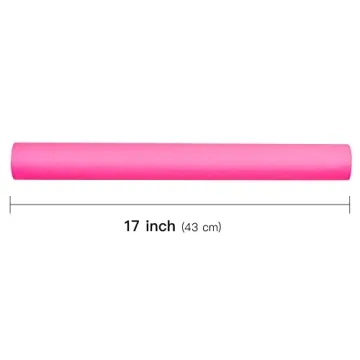 LeZakaa Pink Wrapping Paper Vibrant Durable Gift Wrap
