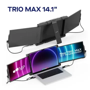 Upgrade Your Productivity with TRIO MAX Portable Monitor