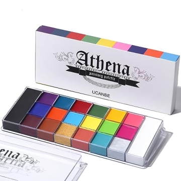 UCANBE Athena Face Body Paint Palette for Halloween & Party