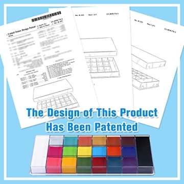 UCANBE Athena Face Body Paint Palette for Halloween & Party