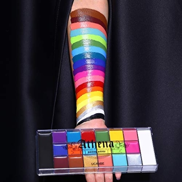 UCANBE Athena Face Body Paint Palette for Halloween & Party