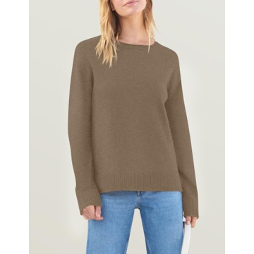 ZESICA Women's Cozy Fall Pullover Sweater Jumper