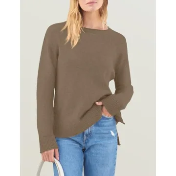 ZESICA Women's Cozy Fall Pullover Sweater Jumper