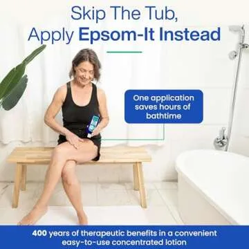 Epsom-It Soothing Nerve Lotion for Muscle Relief 8 Oz