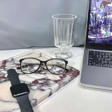 Stylish Genuine Marble Tray for Home Decor and Gifts