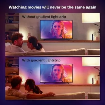 Philips Hue 75" Smart TV Light Strip for Immersive Lighting